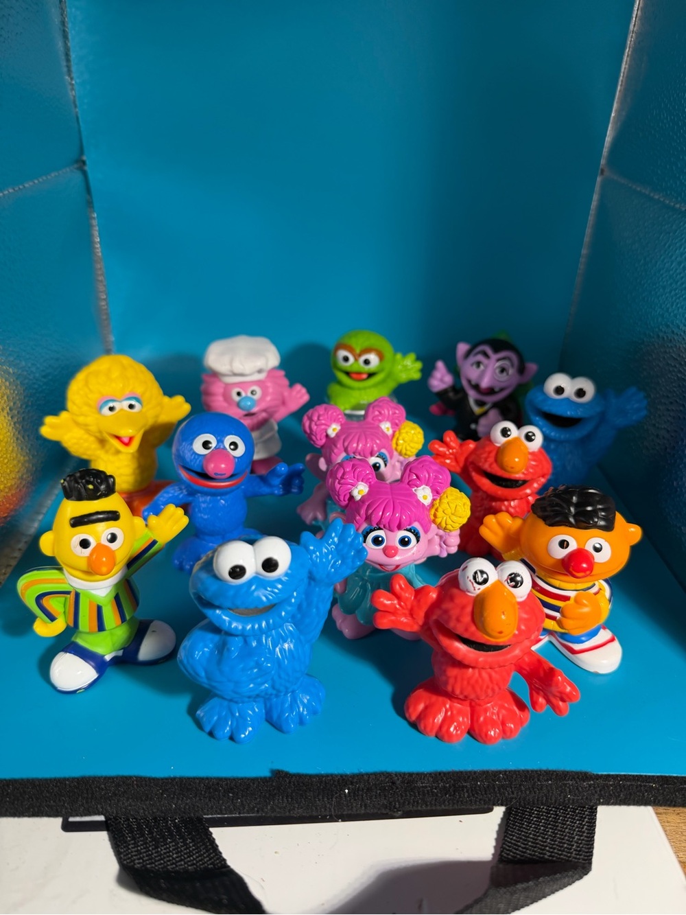 Playskool Sesame Street Lot of 14 - Elmo, Big Bird, Bert, Ernie, Oscar